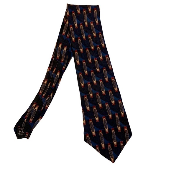 BILL Blass Black Label Silk Tie - Picture 1 of 5